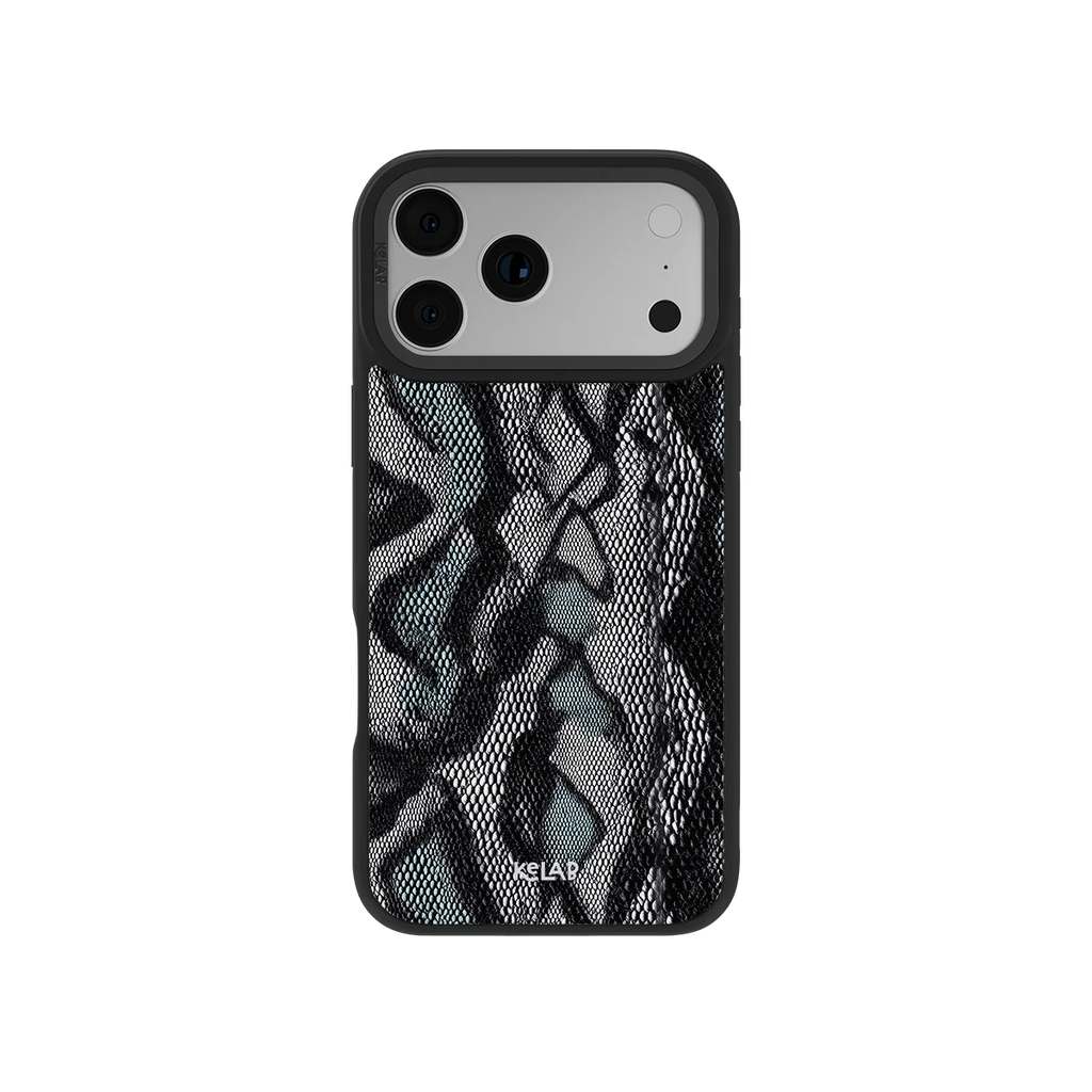 Viper Mesh | Teal Snakeskin iPhone Case